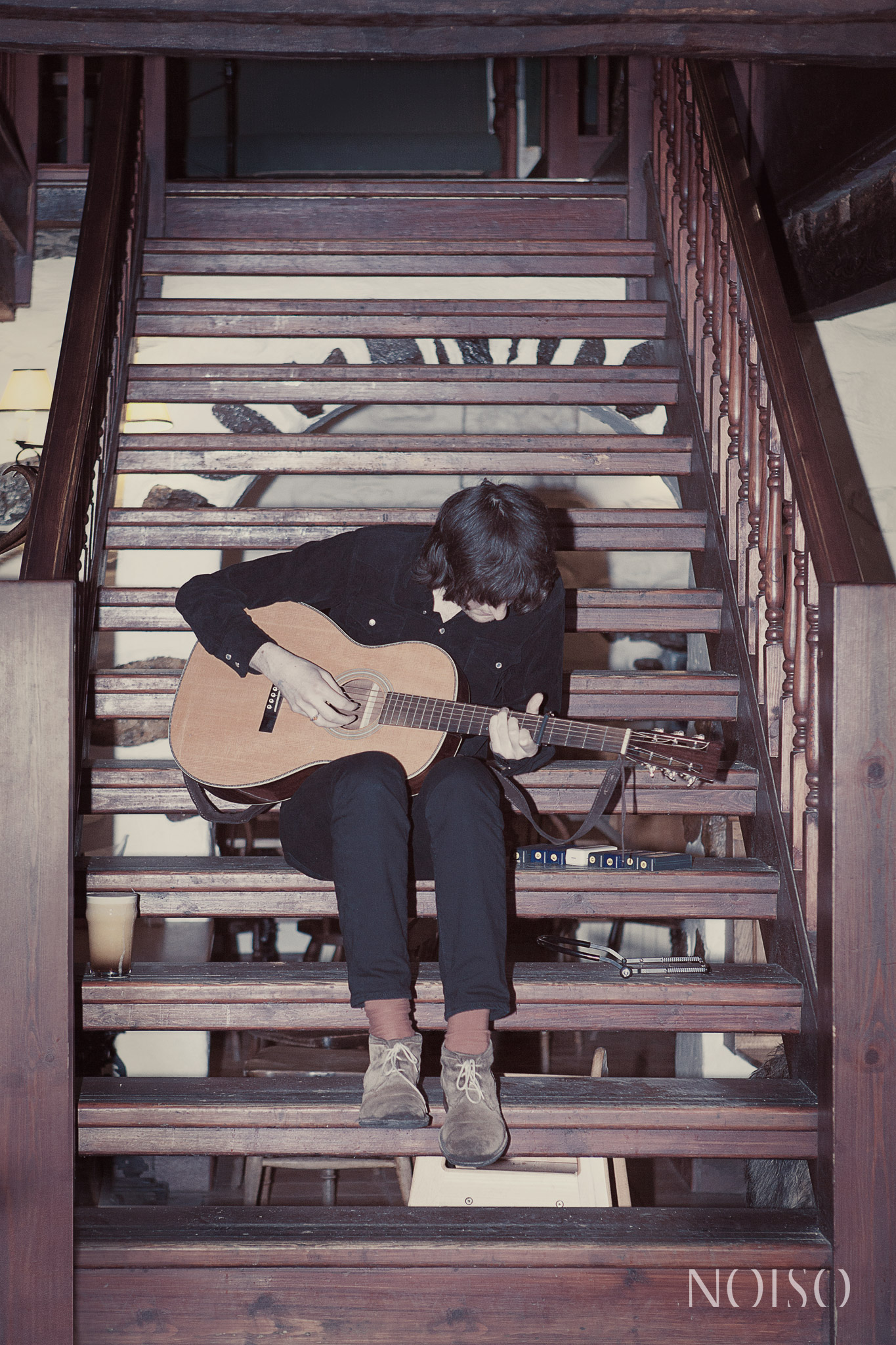 Men singing for ladies today